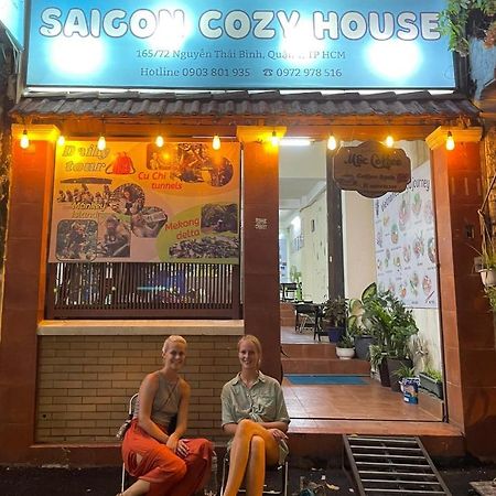 Hostel Saigon Cozy House & Coffee Ho-Chi-Minh-Stadt Exterior foto