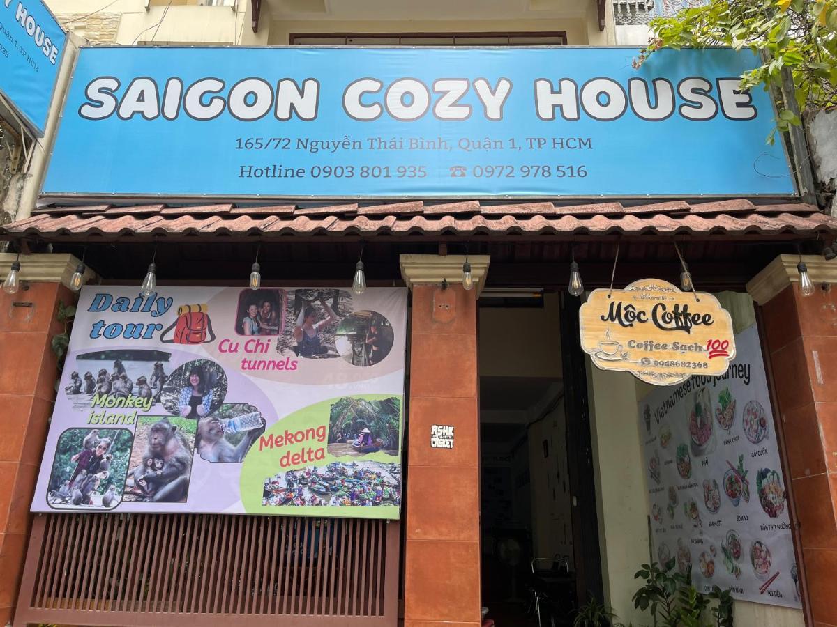 Hostel Saigon Cozy House & Coffee Ho-Chi-Minh-Stadt Exterior foto