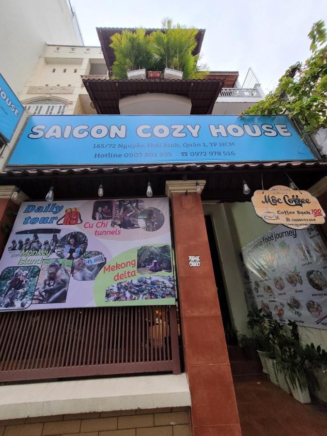Hostel Saigon Cozy House & Coffee Ho-Chi-Minh-Stadt Exterior foto