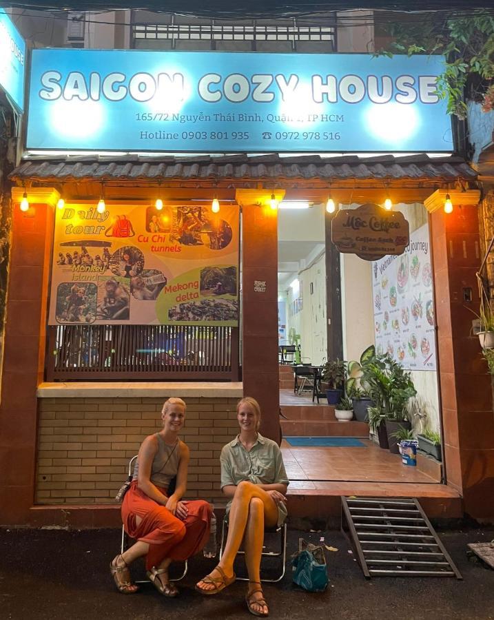 Hostel Saigon Cozy House & Coffee Ho-Chi-Minh-Stadt Exterior foto